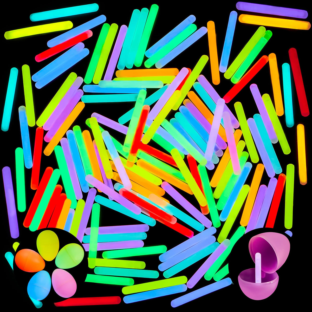 JOYIN 400 mini glow sticks set for party favors and decorations.