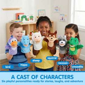 JOYIN hand puppets are soft, washable and kid-friendly for daily play.