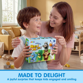 JOYIN squirrel hand puppet boosts expressive storytelling and show-and-tell fun.
