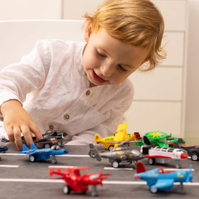 JOYIN airplane collection diecast planes ideal for classroom activities and pretend flight