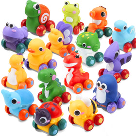 JOYIN Animal Cars insect set bath toy for sensory exploration during bath time