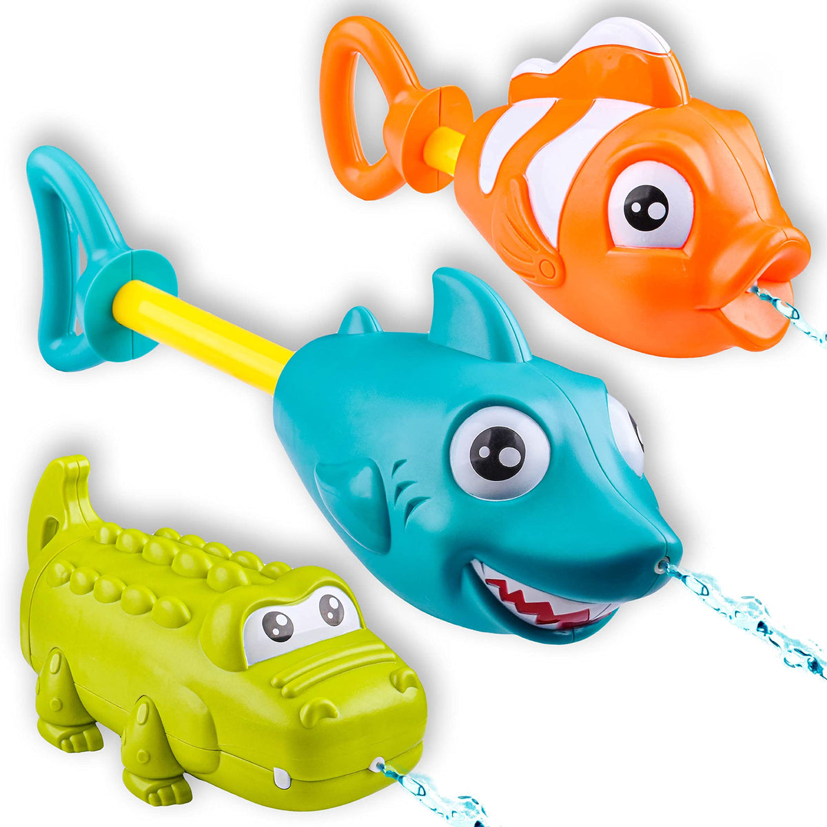 JOYIN clownfish water gun for kids, ideal for pool play and summer fun.