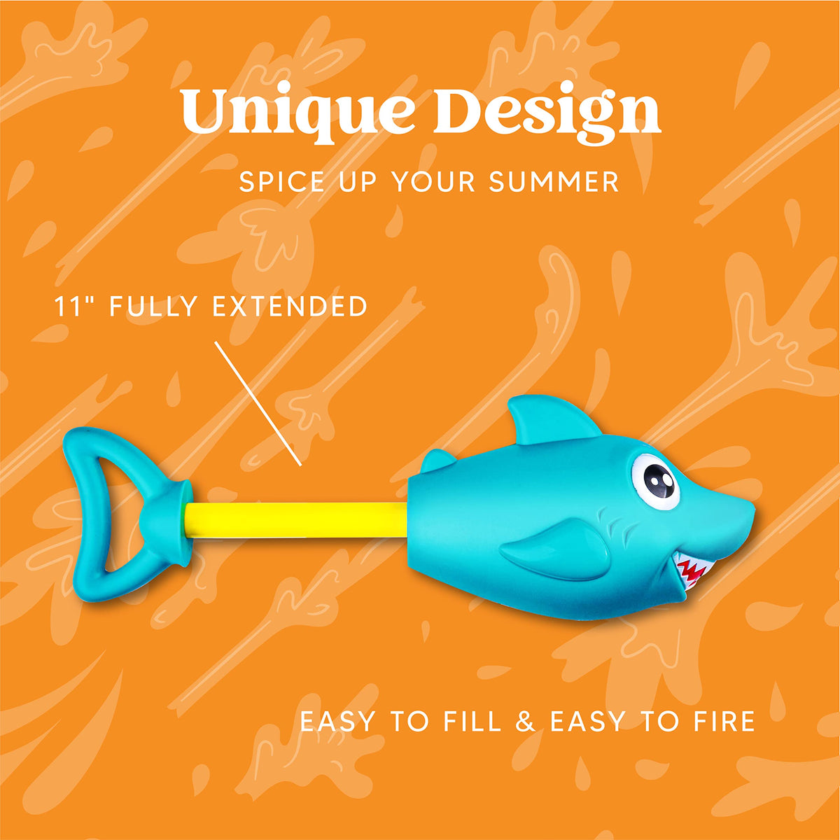 JOYIN 3-pack colorful water guns, easy to handle for little hands.