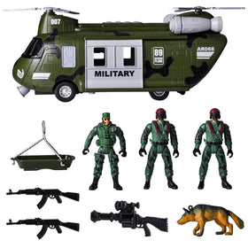 JOYIN army dog figure joins mission scenes for companionship