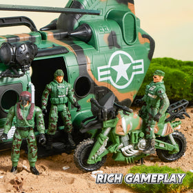 JOYIN army men action figures provide versatile poses for varied battlefield storytelling