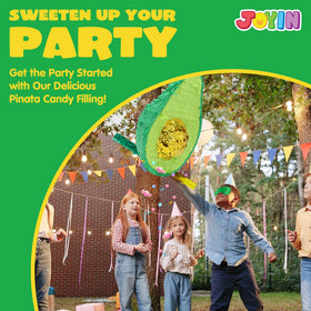JOYIN avocado pinata as fiesta decor for family gatherings.