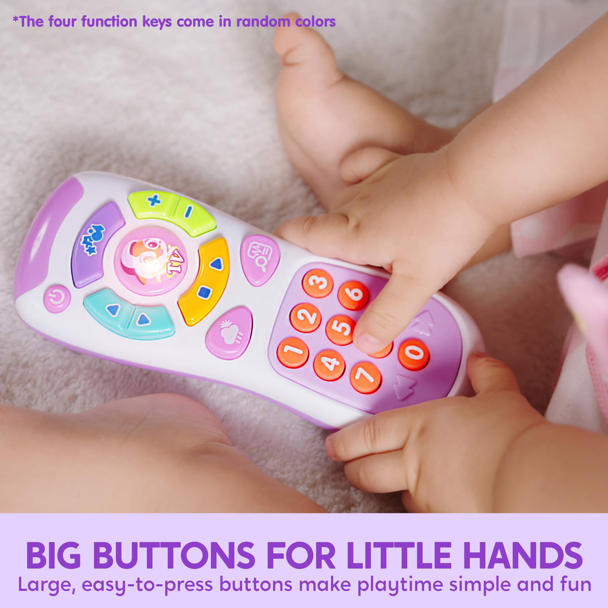 JOYIN toy uses durable ABS for long-lasting toddler use.