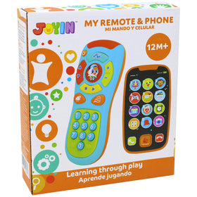 JOYIN in-hand use photo shows toddler-friendly size for interactive learning moments.