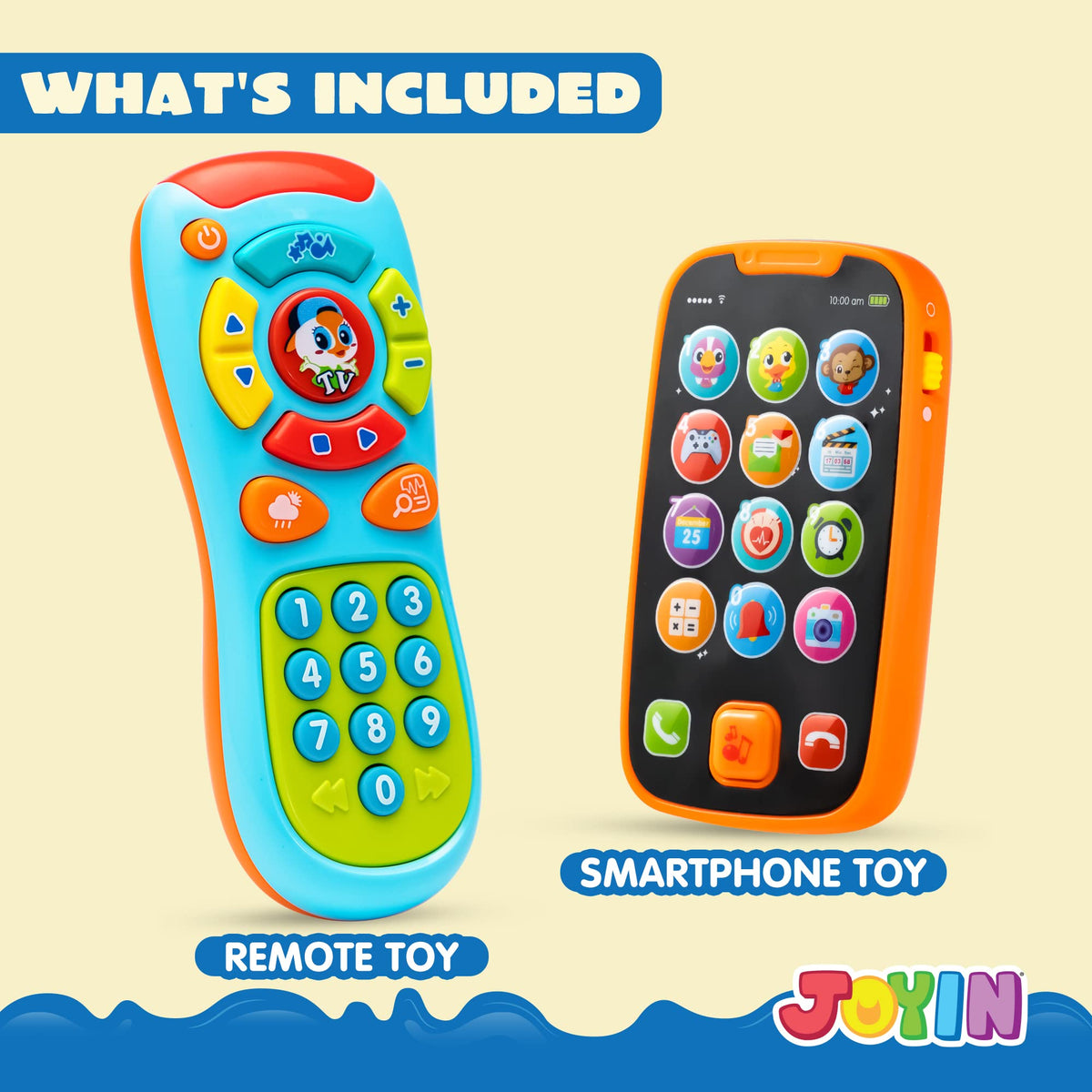 JOYIN front large screen highlight engaging visuals and simple navigation for early exploration.