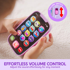 JOYIN remote toy complements the phone for pretend channel surfing.