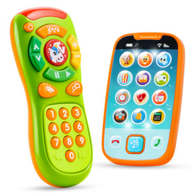 JOYIN baby toy phone with music engages small hands and sparks imitation play.