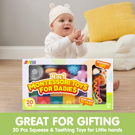 JOYIN learning gift set supports early learning and imaginative play for infants.