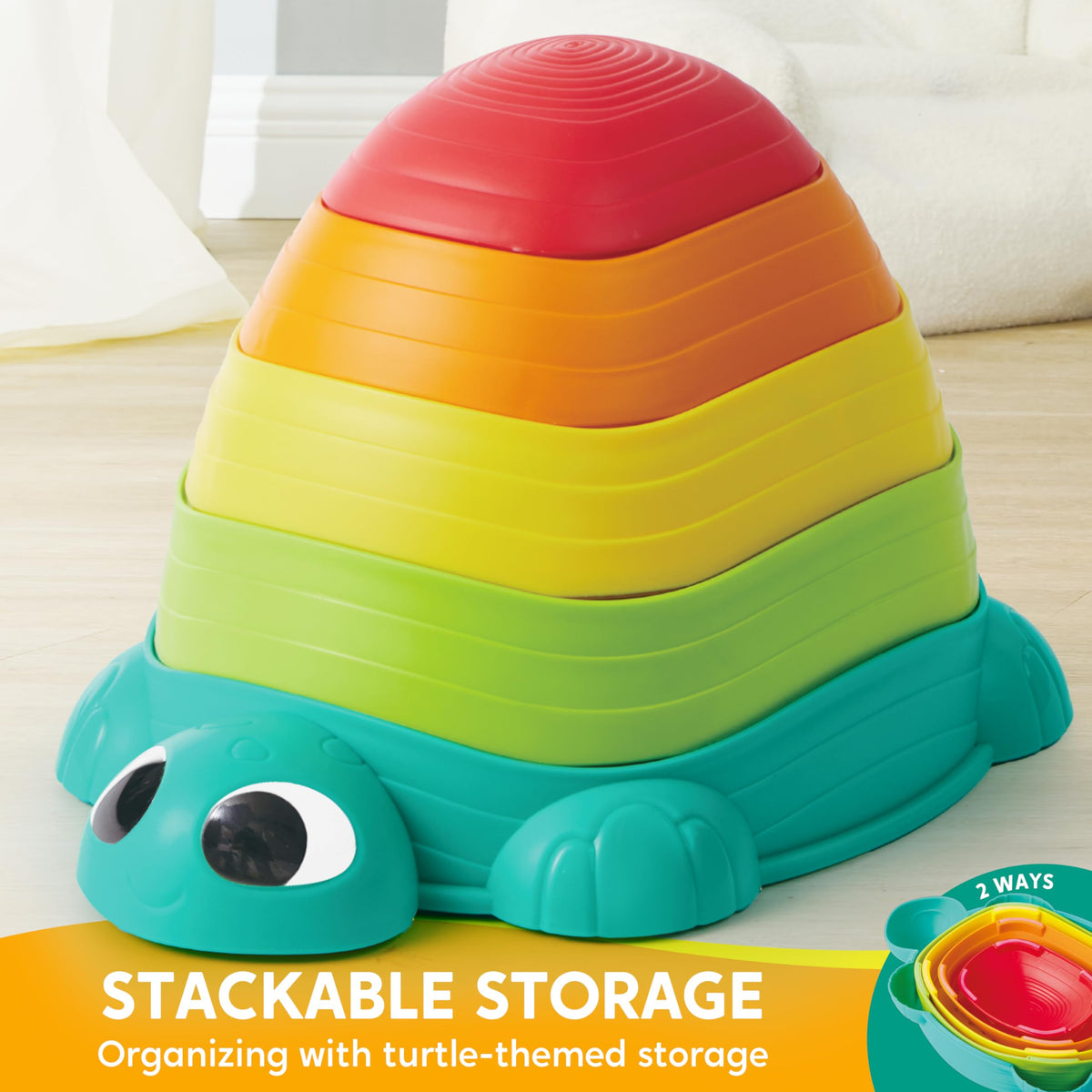 JOYIN Balance stepping stones in premium PP material, tougher and more durable.