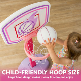 JOYIN backboard and logo stickers personalize the setup