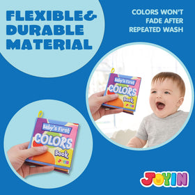 JOYIN bath books number-themed pages support early counting while splashing.