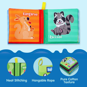 JOYIN bath books vehicle pages boost recognition skills during splashy reading sessions.