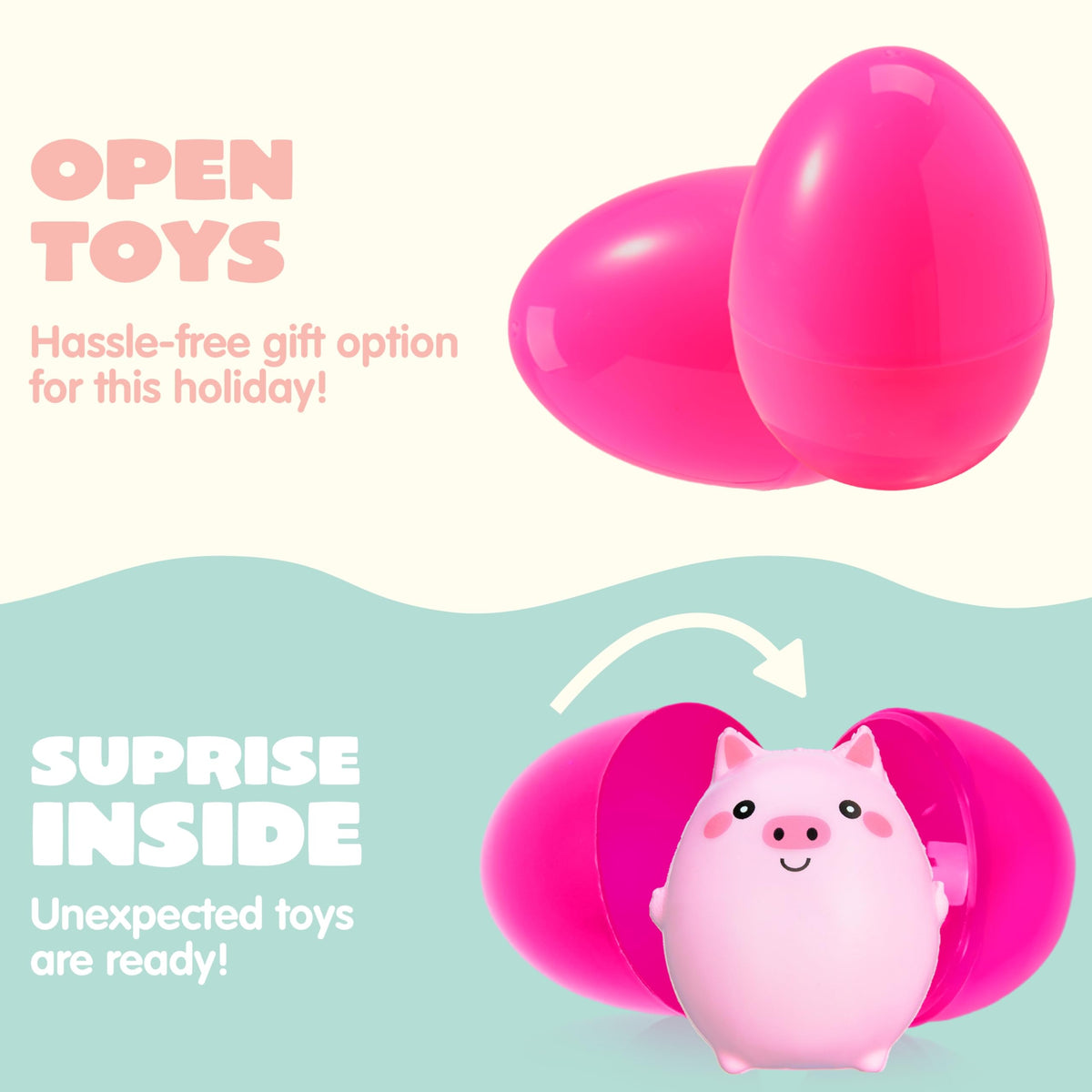 JOYIN bath-time squishy egg for splash-friendly play