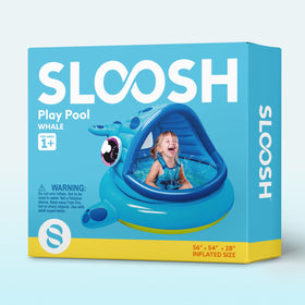 JOYIN all-in-one sun-safe splash zone ideal for backyard or beach trips