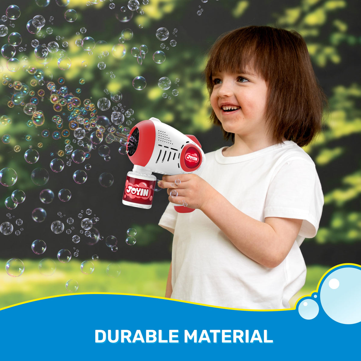 JOYIN blue bubble gun ready for imaginative summer play