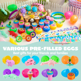 JOYIN bouncy monsters inside eggs add playful action