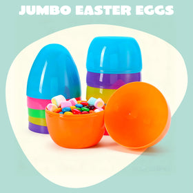 JOYIN bright rainbow colors Easter eggs attract attention for festive hunts.
