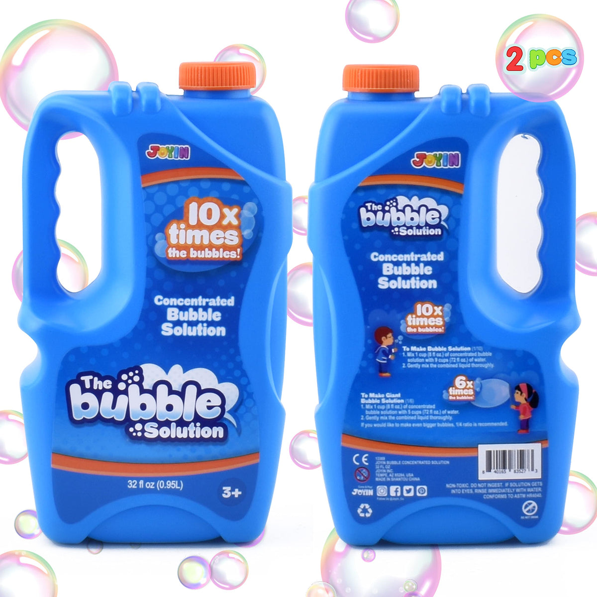 JOYIN bubble party scene showcasing outdoor fun with bubbles.