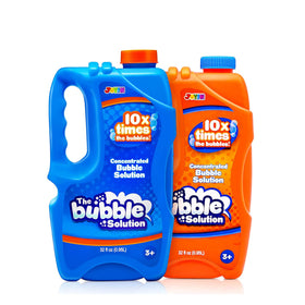 JOYIN 64oz bubble solution pack ready for outdoor play and large bubbles.