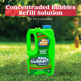 JOYIN bubble-solution-closeup-32oz shows concentrated formula for easy refills.