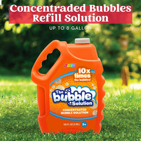 JOYIN giant bubble demo showing large bubbles for outdoor celebrations