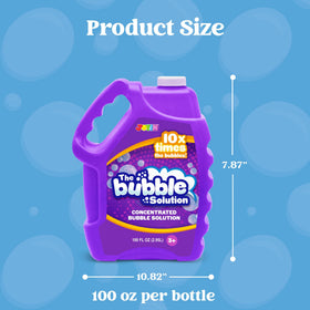 JOYIN purple packaging highlights a premium bubble solution for kids.