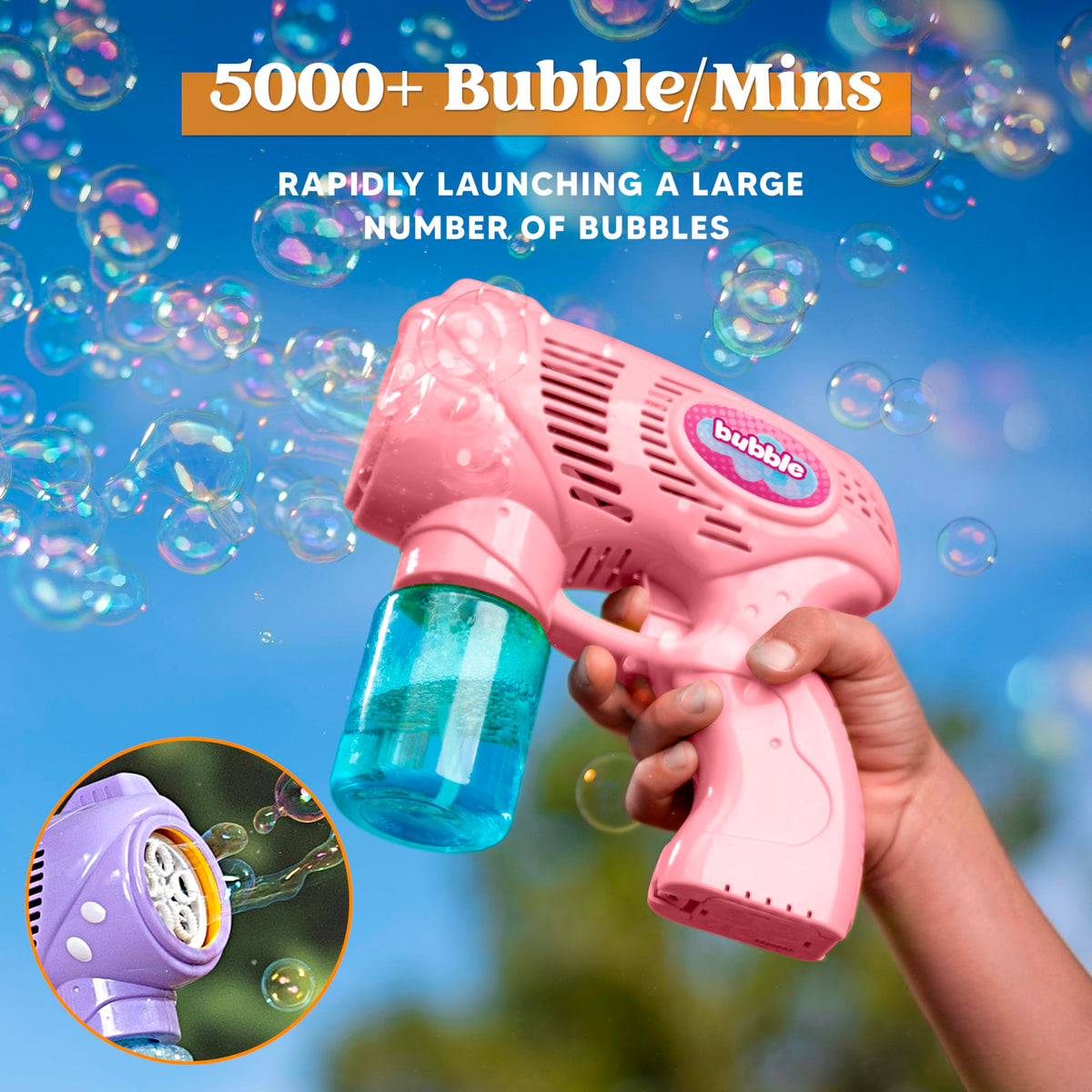 JOYIN 2 bottle refill solution supports continuous bubble fun at celebrations