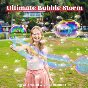 JOYIN bubble solution trays included for stable, mess-free dipping