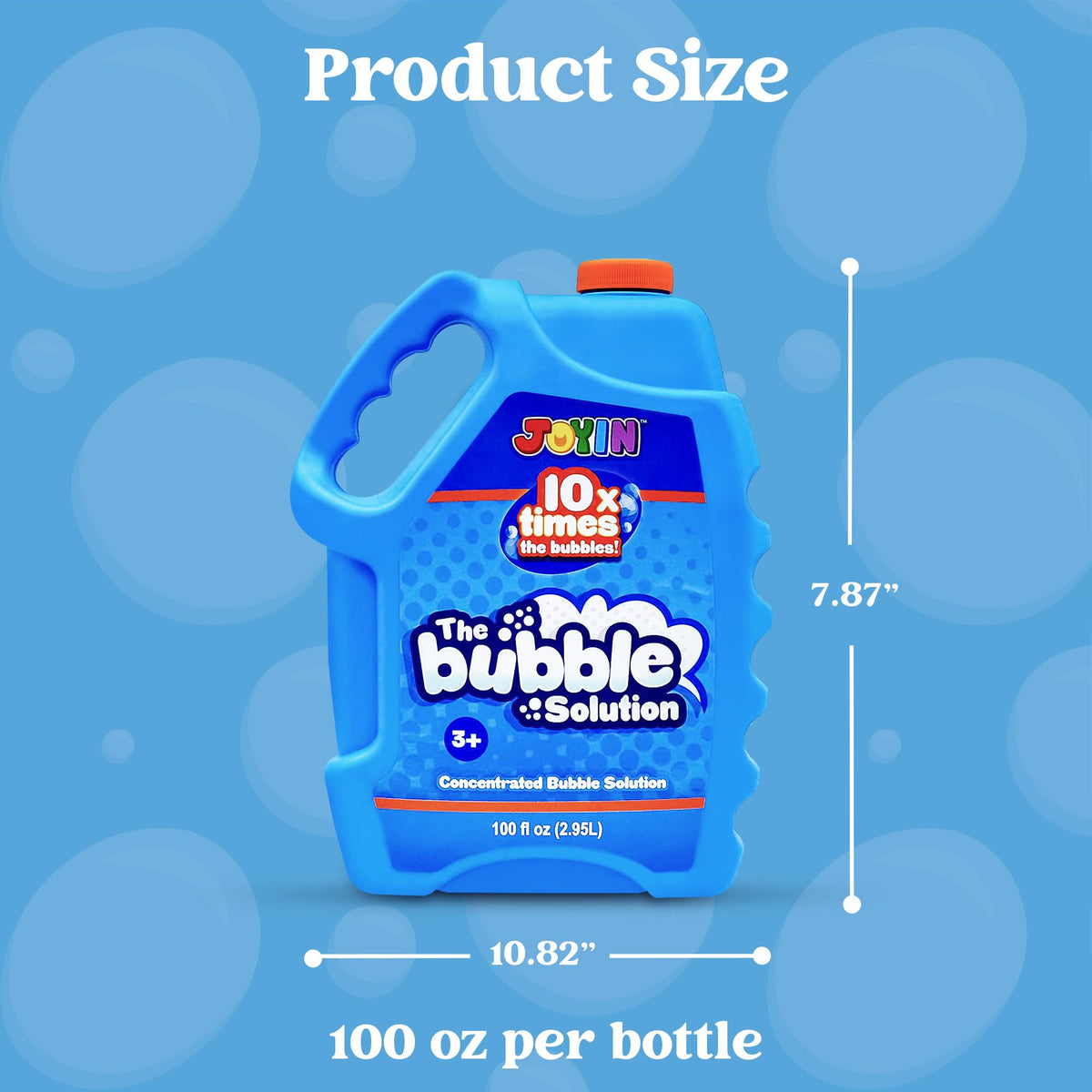JOYIN 100 oz concentrate for quick prep and big-batch bubbles for fun.