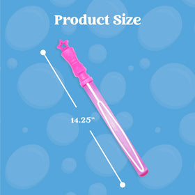 JOYIN dark blue wand complements themed events with vibrant bubbles.