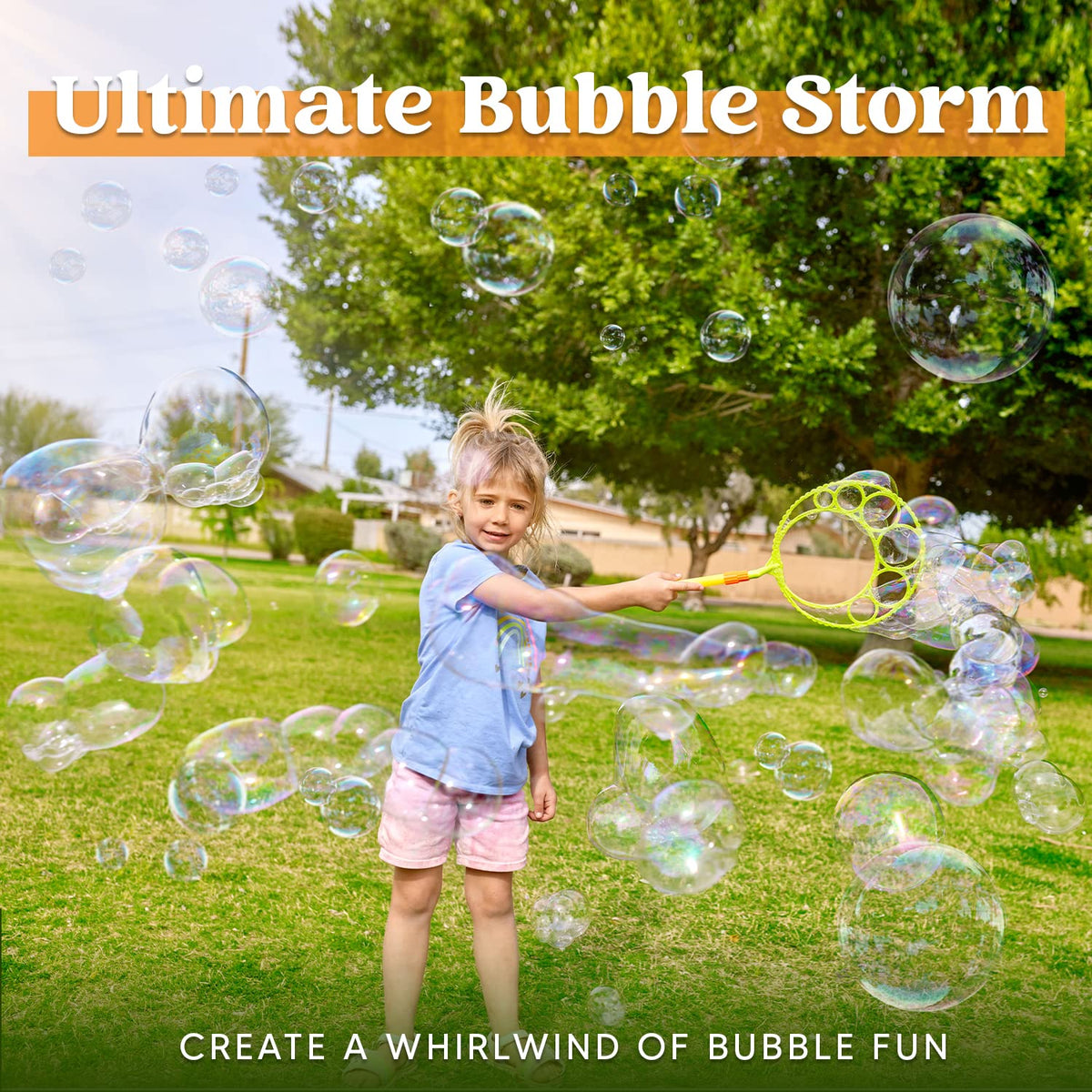 JOYIN mid-size bubble wands for versatile bubble activity