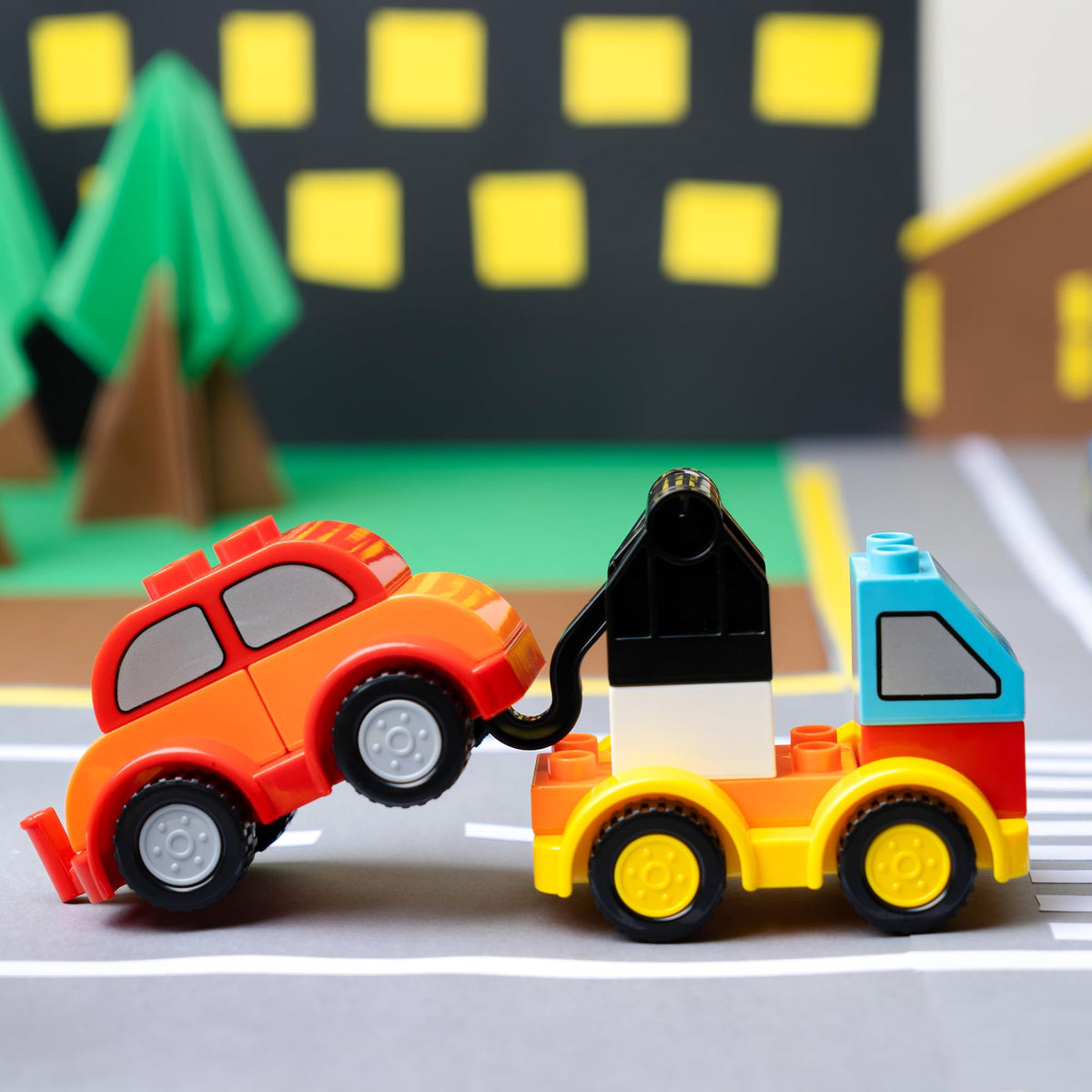 JOYIN build your own toy cars block set enhances creativity and coordination