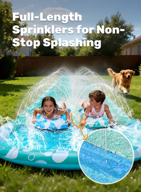 JOYIN built-in sprinkler on one side for refreshing spray for kids