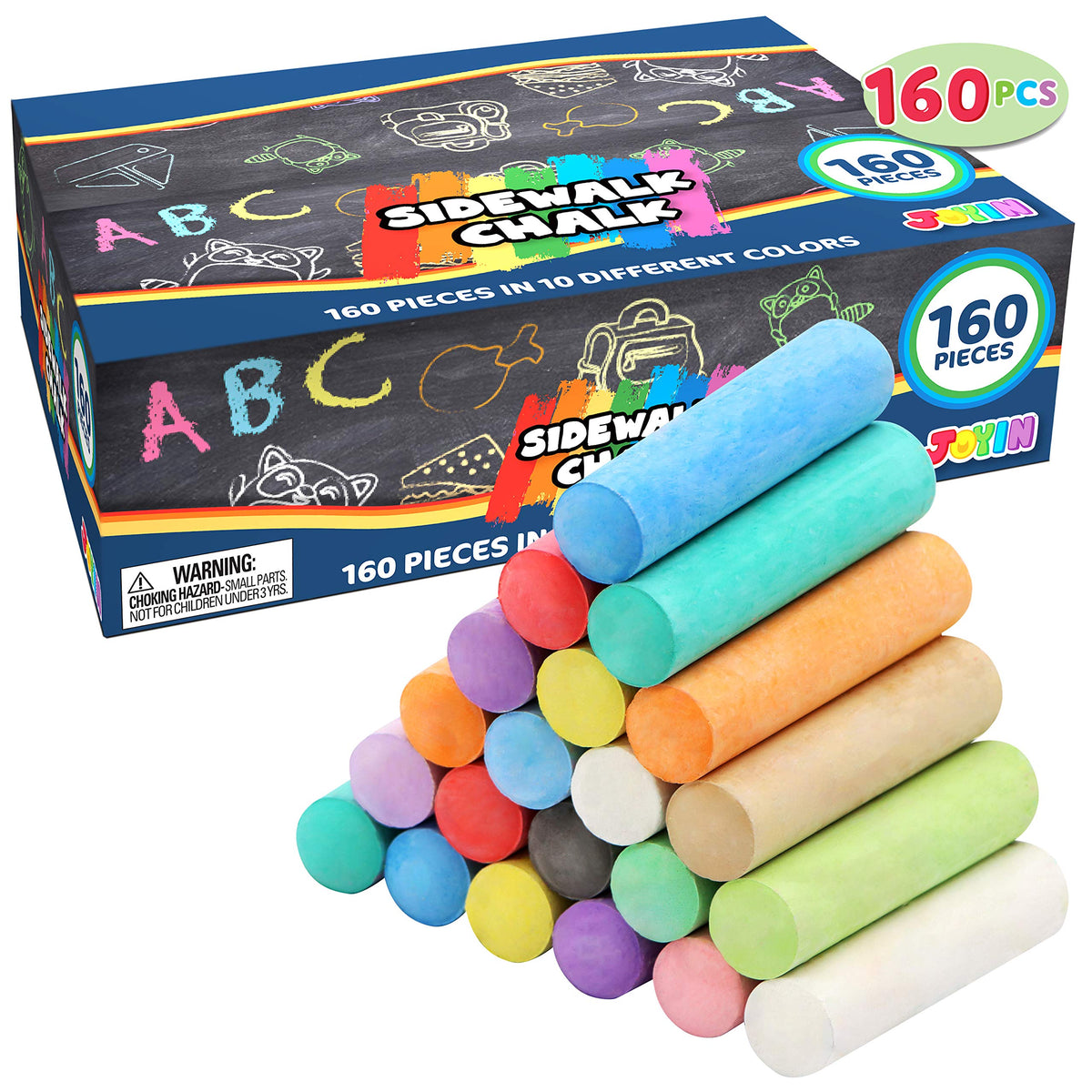 Joyin bulk value chalk packaging for easy stocking