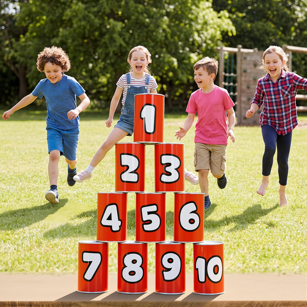 JOYIN carnival colors displayed for versatile indoor or outdoor play.