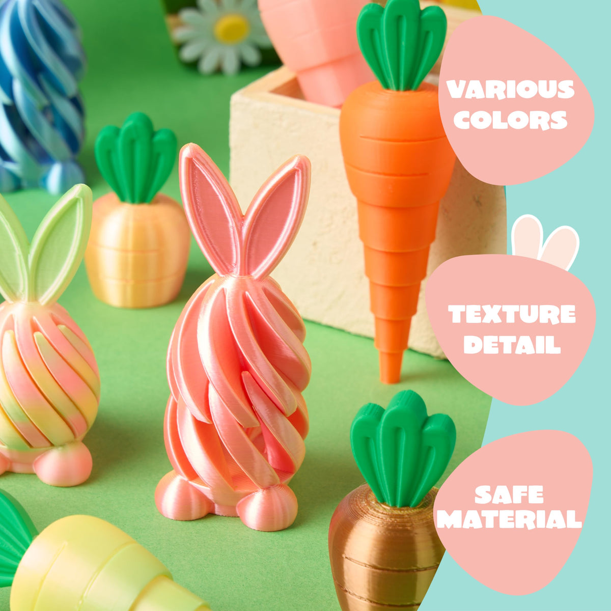 JOYIN carrot colorful toy – engaging fidget for kids