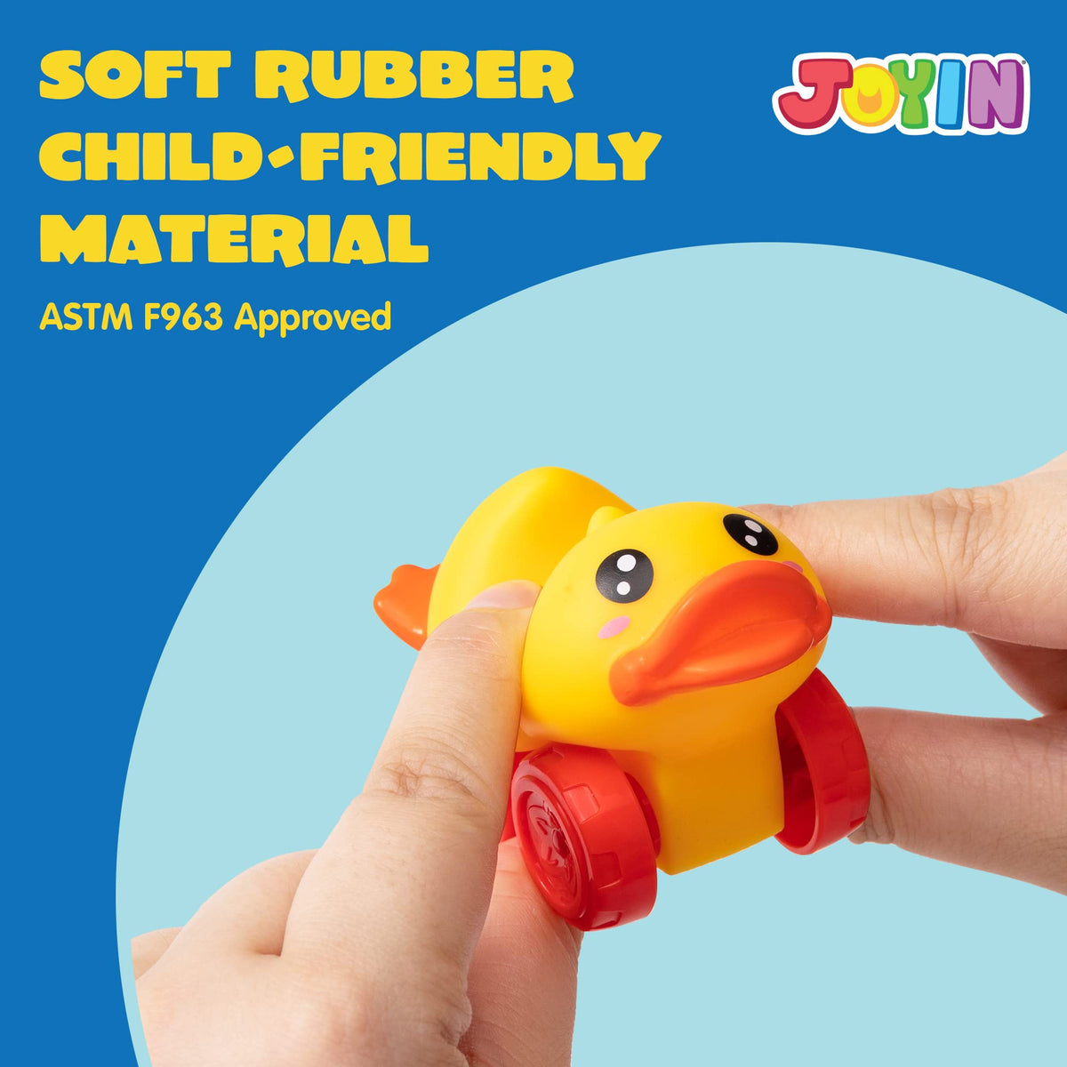 JOYIN animal car set doubles as party favors and cake toppers.