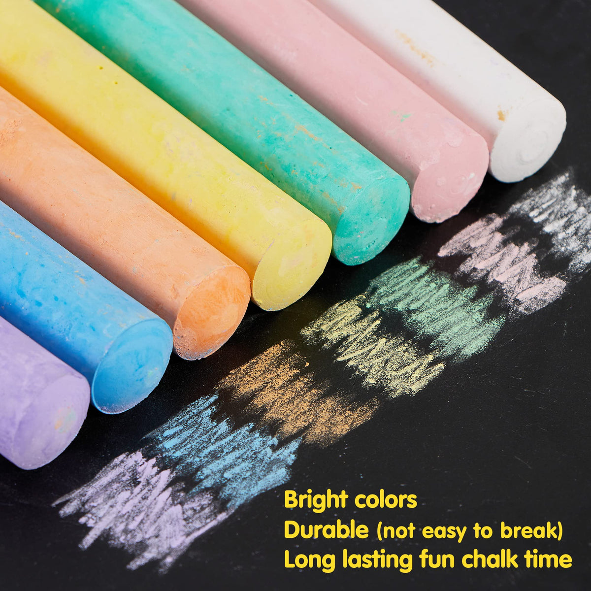 Joyin non-toxic chalk sticks safe for kids during creative play