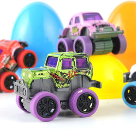 JOYIN pre-filled eggs with easy pull-back action for quick races