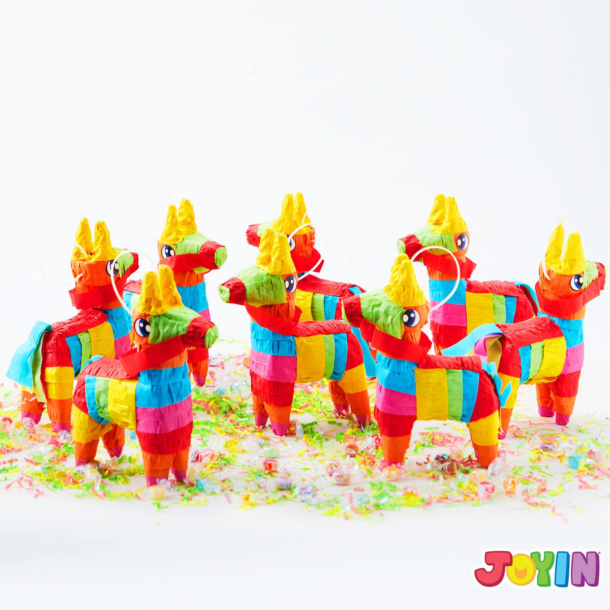 JOYIN Cinco De Mayo donkey pinatas in action at a party