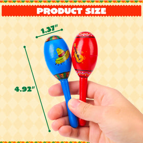 JOYIN Cinco De Mayo mini maracas green support rhythm in group play