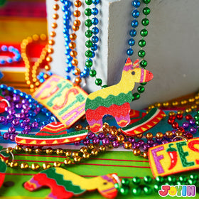 JOYIN 32-inch circumference beads are one-size-fits-all party props