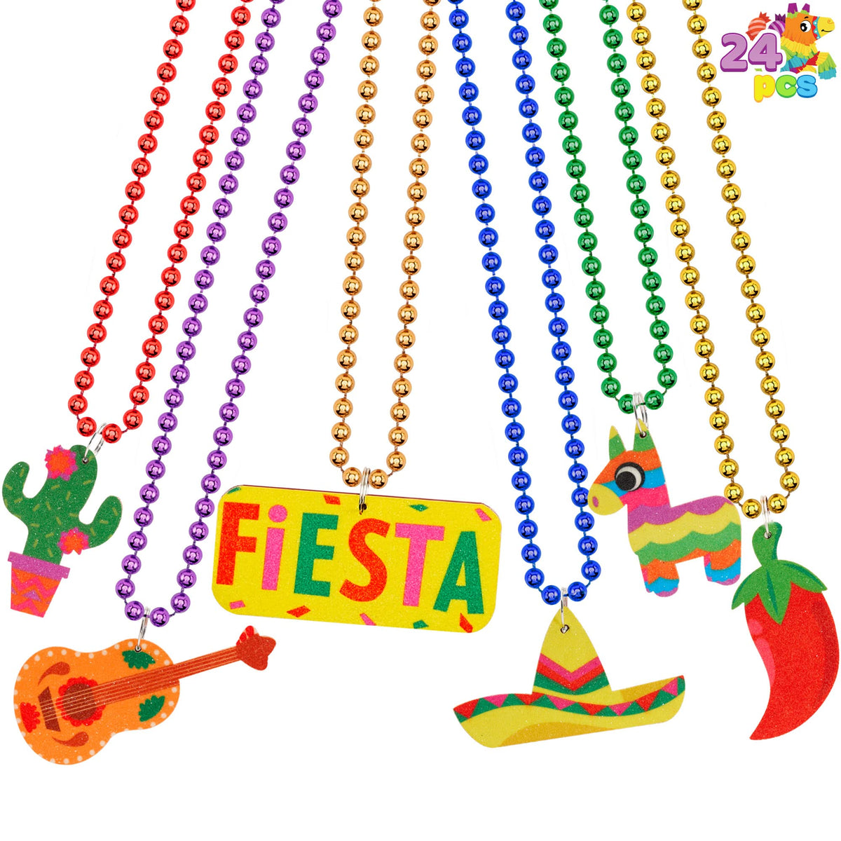 JOYIN Cinco de Mayo necklaces collection adds festive flair for parties and photos.