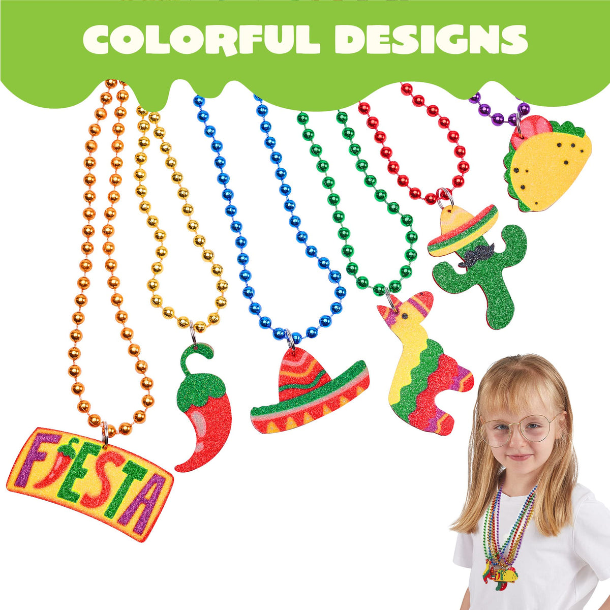 JOYIN pinata design necklace adds playful flair for celebrations and photo ops
