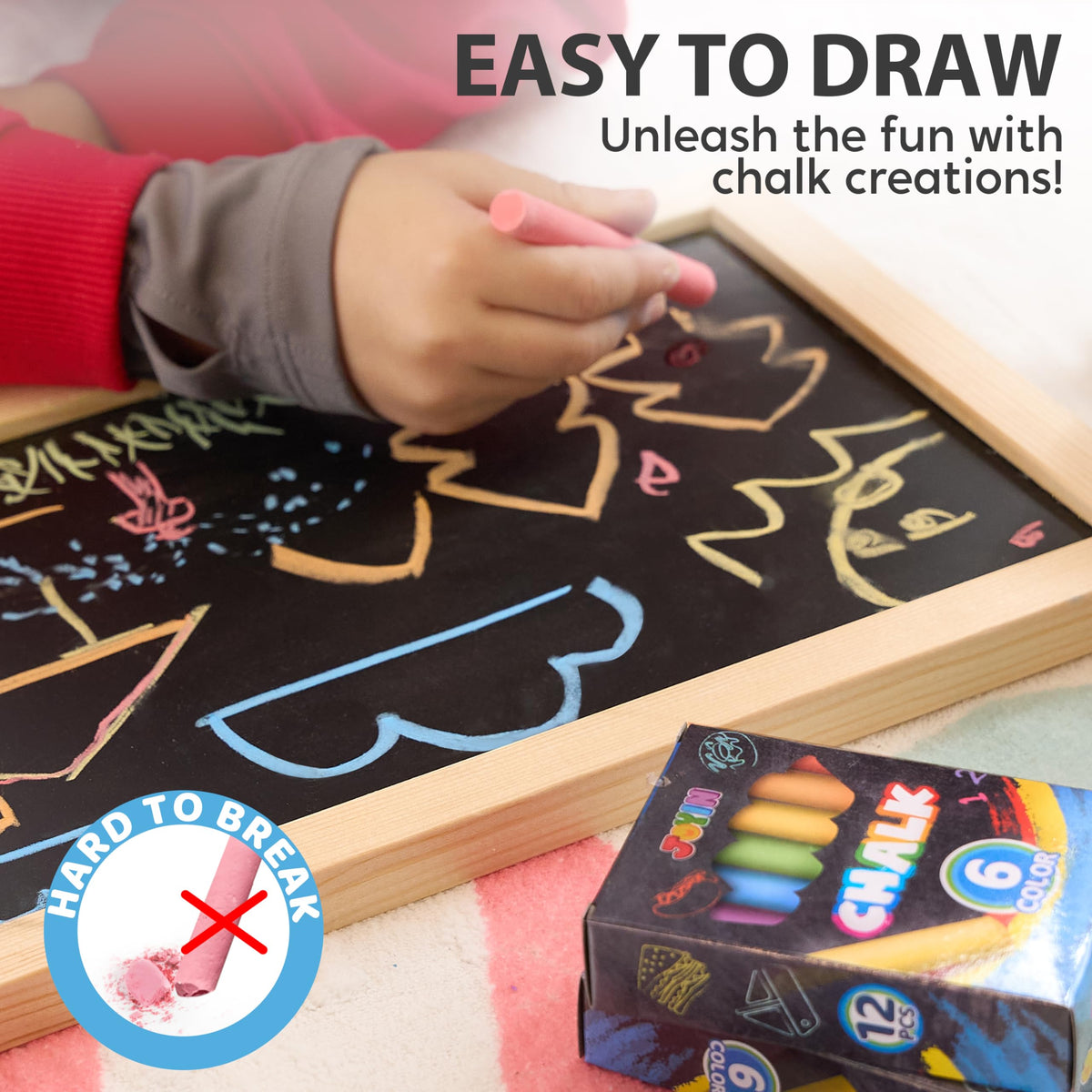 JOYIN 288-count set supports hands-on learning with vibrant colors.
