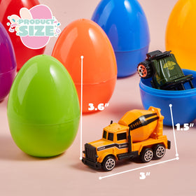 JOYIN classroom prize box featuring pre-filled eggs and cars.